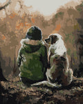 Best Buddies - 50x40cm