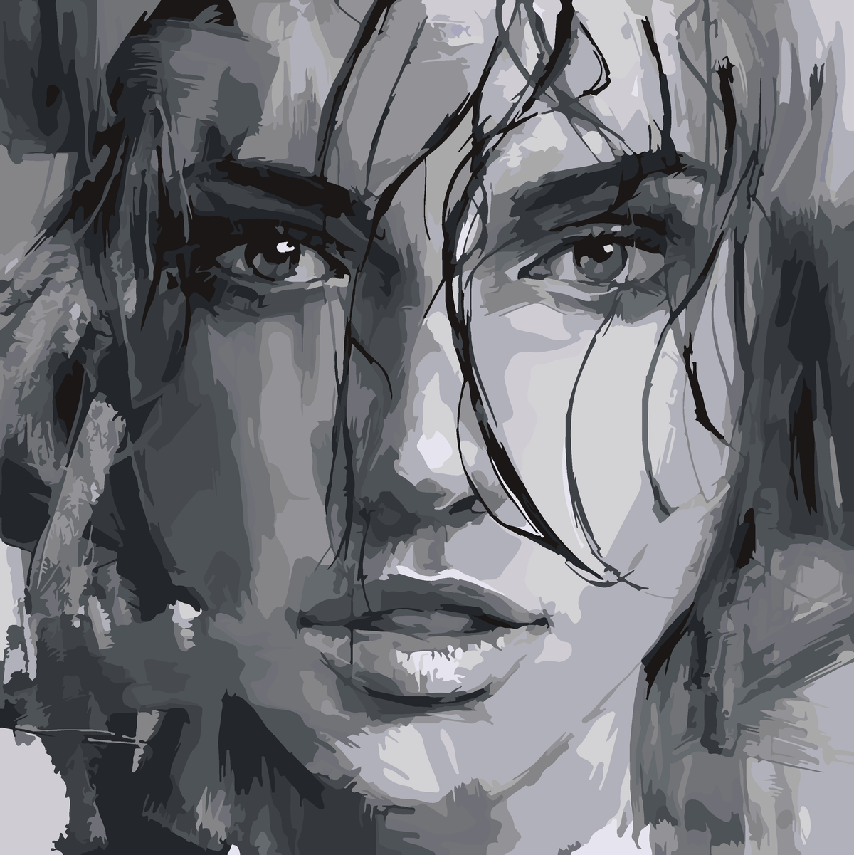 Breathless - 30x30cm