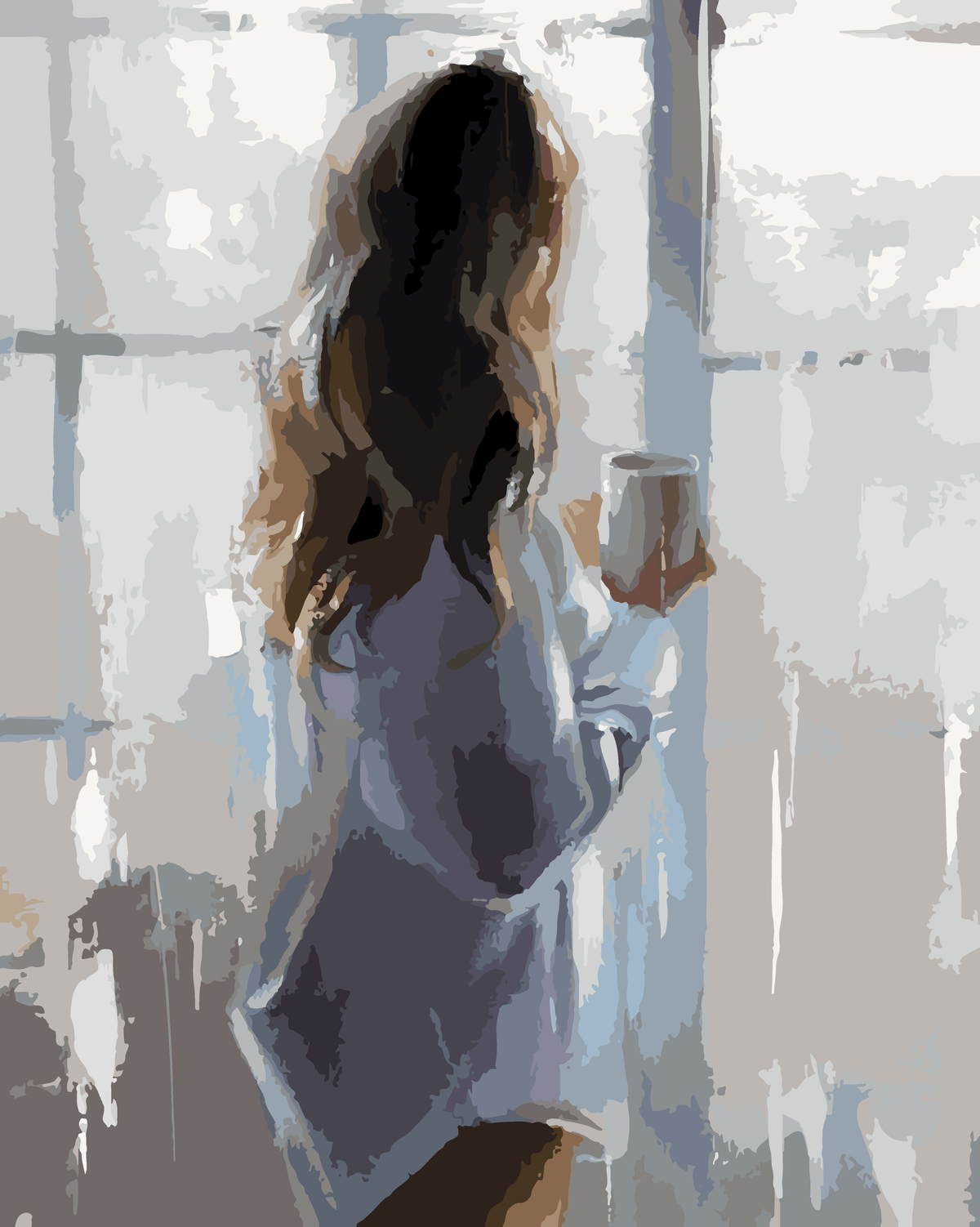 Coffee Break - 50x40cm