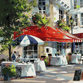 French Courtyard - 45x45cm