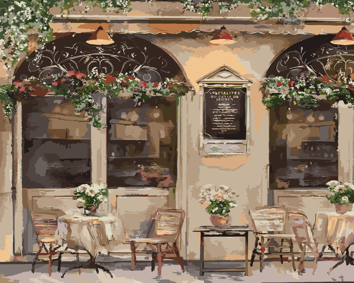 French Bistro - 40x50cm
