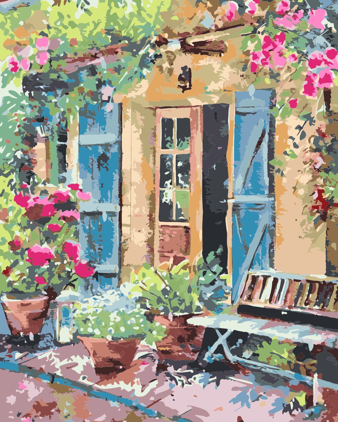 Hidden Corner - 50x40cm