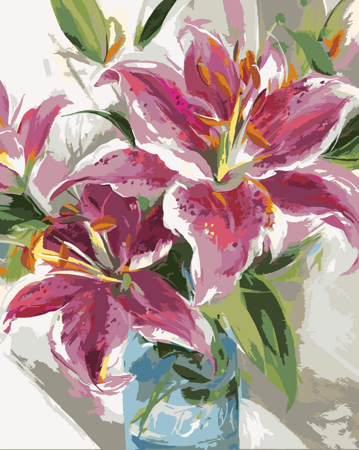 Lillies - 50x40cm