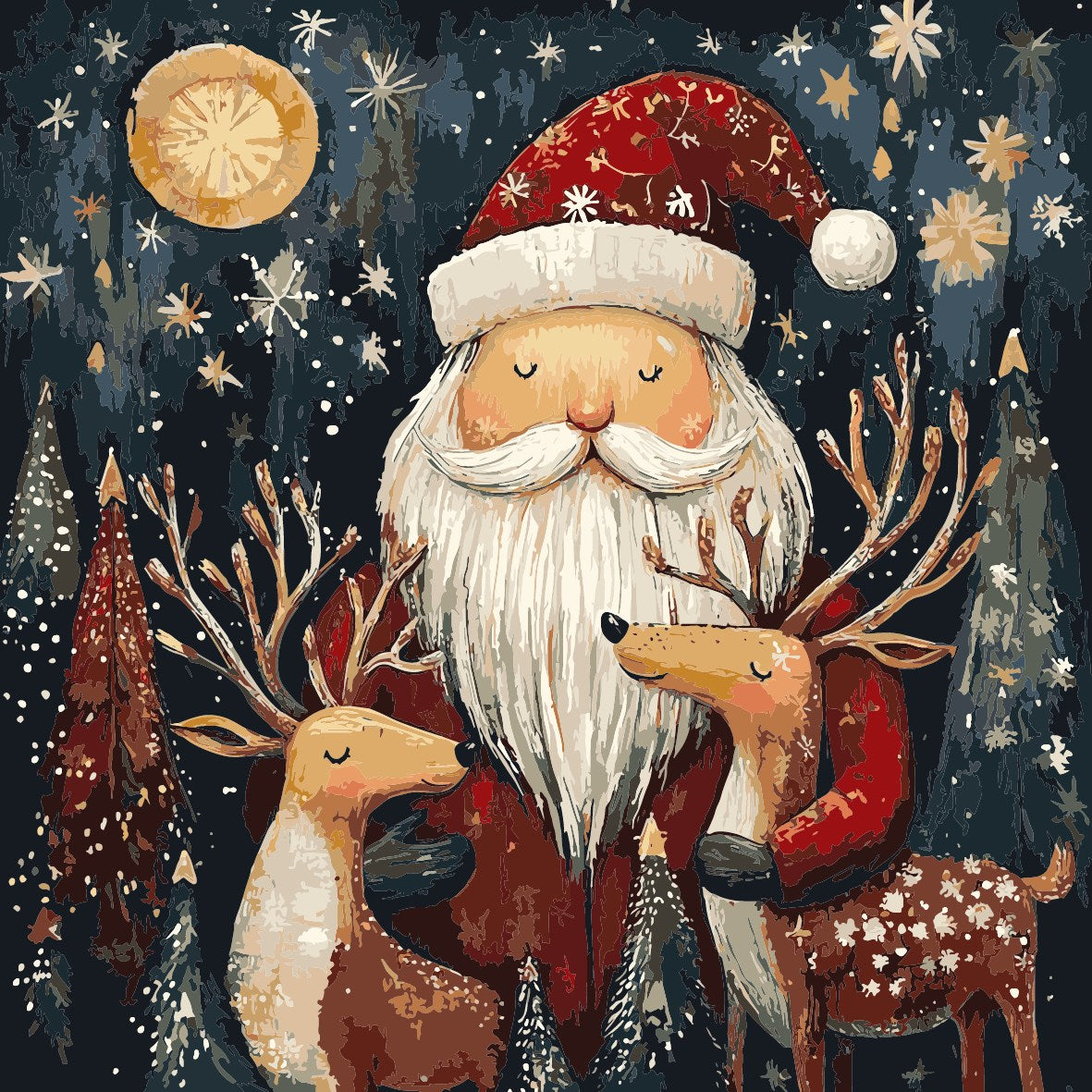 Merry Christmas - 45x45cm