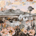 Op die Plaas - 45x45cm