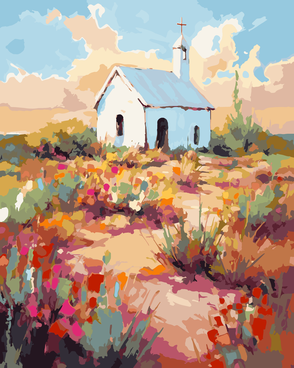 Quiet Blessing - 50x40cm
