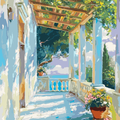 Summer Villa - 45x45cm